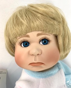lot 148 image: Moments Treasured Porcelain Doll- Michelle by William Tung