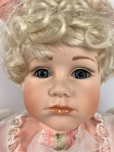lot 167 image: Morgan Brittany Porcelain Doll - Rose Marie