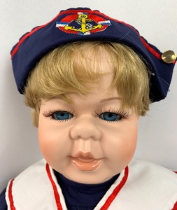 lot 172 image: William Tung Porcelain Doll - Peter