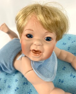 lot 179 image: William Tung Porcelain Doll - Johnathan