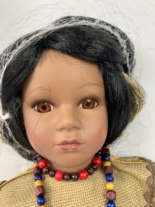 lot 196 image: Debut Design Porcelain Doll - Silver Cloud
