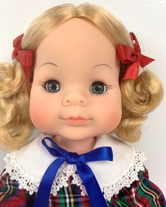 lot 229 image: Madame Alexander Doll - Muffin in Plaid Taffeta Dress