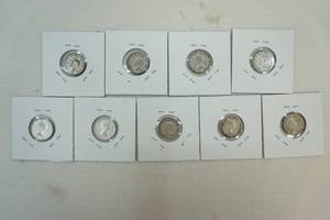 lot 1 image: Canadian Dimes