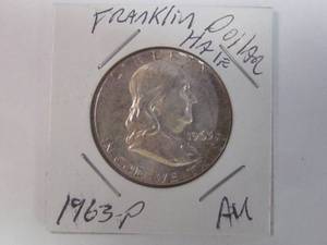 lot 31 image: Franklin half dollar