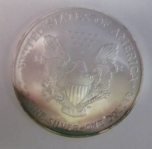 lot 34 image: Walking liberty coin