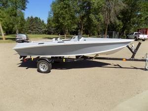 14 Home Built Runabout BoatMotorTrailer Package
