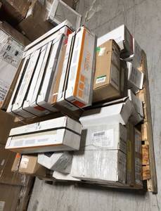 lot 17 image: mix pallet of ceramic flooring (36 boxes) see all pictures