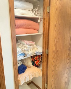 lot G139 image: Hall Closet Contents