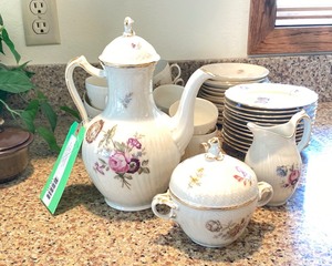 lot E121 image: Danish Tea Set