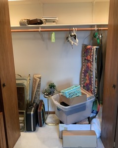lot F040 image: Closet of Items