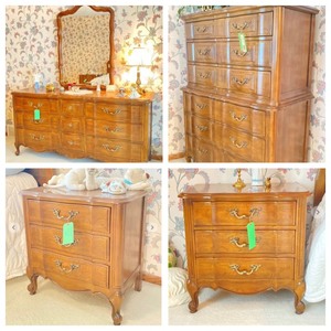 lot C123 image: Thomasville Bedroom Furniture Set