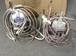 lot 54 image: Magnum LTS15 Electric Stationary Airless Paint Sprayer- set of 2 - used-not tested - see pictures
