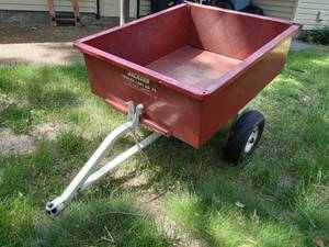 lot 3 image: Jackson Trailer Cart No.75 7 12 Cu. Ft. (32x38)
