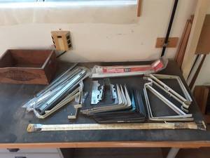 lot 31 image: Shelf Brackets, Drawer Slides & More