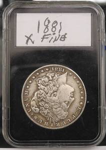 1881 CC Carson City Morgan Dollar X...