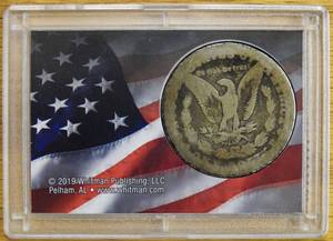 1878 CC Carson City Morgan Dollar Good with patriotic case