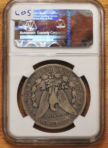 1881 CC Carson City Morgan Dollar VG DETAILS improperly cleaned NGC Graded coin good value for the price