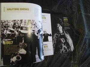 Case of 10 SUPER BOWL 50 Commemorative book celebrating 50 Years Of Superbowl Sport Glossy Print Books