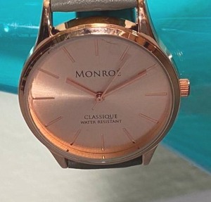 lot 33 image: New Monroe by Maestro Classique Womens Watch in Rose Gold
