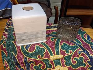 lot 122 image: Bathroom Shower Curtain & Accessories