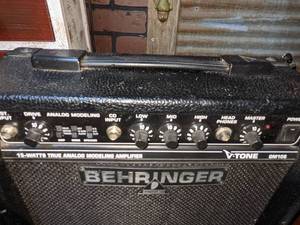 lot 20 image: Behringer V-Tone GM108 Analog Modeling Amplifier