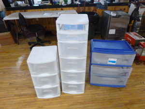 3 Storage Cabinets