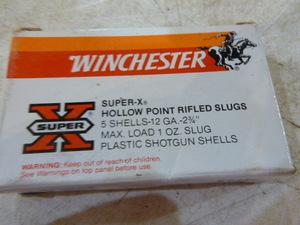 Winchester Super X Hollow Point Rifled Slugs