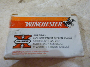 Winchester Super X Hollow Point Rifled Slugs