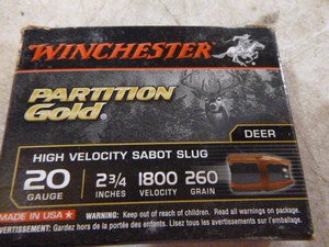 Winchester Deer High Velocity Sabot Slugs
