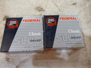 2 Boxes of Federal Classic Rifled Slugs