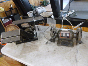 Belt Sander and Grinder