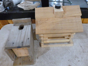 Birdhouse and Feeder