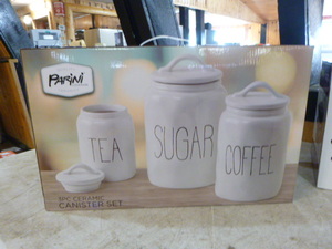 New Parini Canister Set