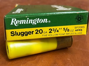 (5) Rounds Of Remington Slugger 20g...