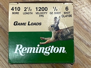 (25) Rounds .410 Shotshells