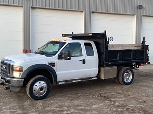 lot 1 image: 2008 Ford F.550 Contractors Dump Truck