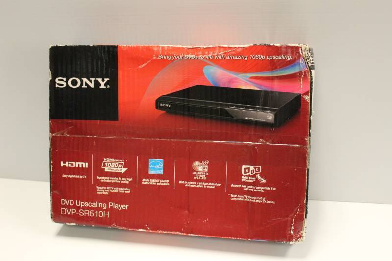lot 58 image: DVD Upscaling Player Sony DVP-SR 510 H