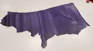 lot 20 image: Half Cow Hide Purple In Color