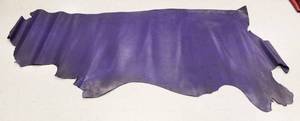 lot 22 image: Half Cow Hide Purple In Color
