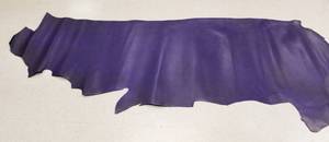 lot 54 image: Half Cow Hide Purple In Color