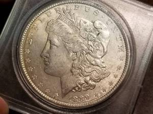 1889 MORGAN SILVER DOLLAR