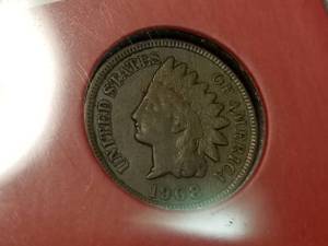 1908 INDIAN HEAD CENT