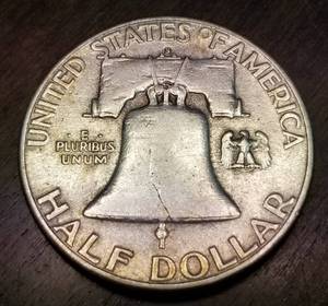 1951-S FRANKLIN HALF DOLLAR