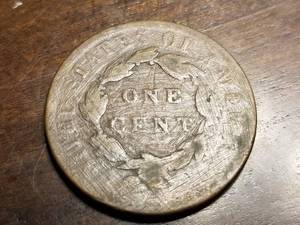 1834 US CORONET HEAD LARGE CENT