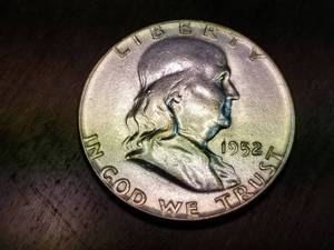 1952 FRANKLIN HALF DOLLAR