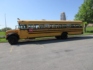 71 PASSENGER DIESEL POWERED SCHOOL BUS
