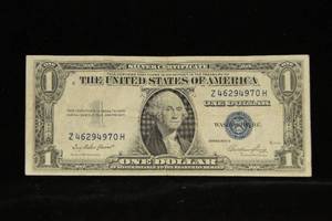 1935 E Blue Seal $1 Silver Certificate