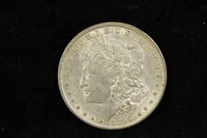 1896-P Morgan Silver Dollar Coin