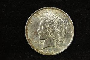 1922-P Peace Silver Dollar Coin