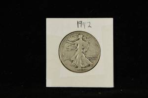 1942-P Walking Liberty Silver Half Dollar Coin